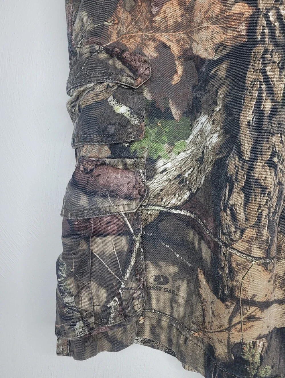 Faded Glory Mossy Oak Camo Cargo Gorpcore Shorts Men’s Size 44